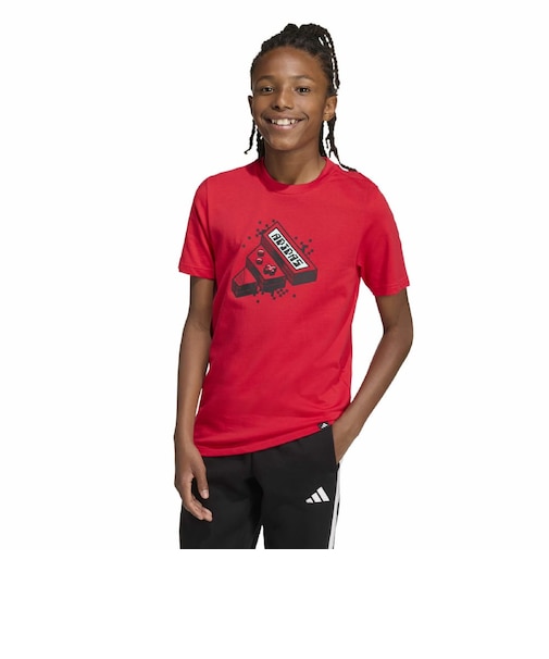 アディダス（adidas）ジュニア ゲーミング グラフィック Tシャツ L6495-KA0529
