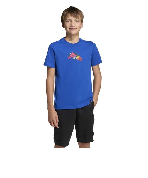アディダス（adidas）ジュニア フードパック グラフィック Tシャツ TE859-KA0535