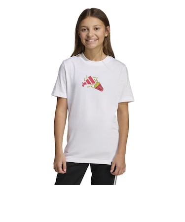 アディダス（adidas）ジュニア フードパック グラフィック Tシャツ TE859-KA0536