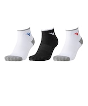 ミズノ（MIZUNO）テニス ショートソックス 3足組 62JX6Z1099