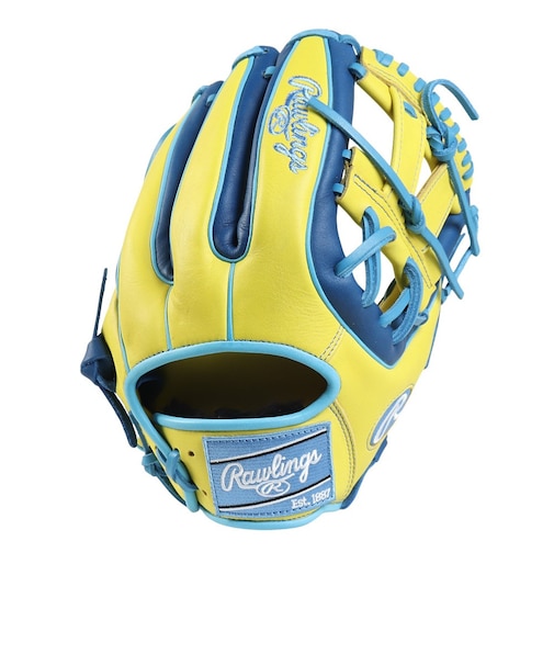 ローリングス（Rawlings）軟式用グラブ 内野手用 野球グローブ 一般 HOH MLB COシンク GR6HMN54G-Y/RY