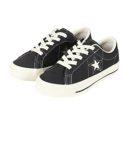 コンバース（CONVERSE）ジュニア スニーカー キッズ ワンスター イージーオン ブラック 37303871 スポーツ シューズ カジュアル