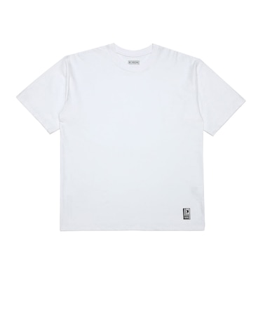 クロム（CHROME）ライムストーン ケーブ ワイド フィット オリジナル ロゴ 半袖Tシャツ JP247WH