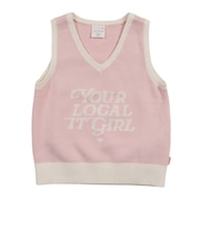 アバクロンビー&フィッチ（Abercrombie & Fitch）ガールズ INTARSIA ベスト 43AM35-AGX