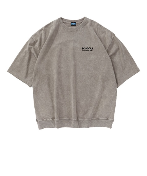 半袖 Tシャツ ケミカルウォッシュ グレージュ 19822438