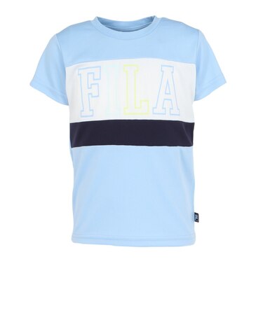 フィラ（FILA）ガールズ 半袖Tシャツ 116702 SAX