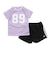 ジュニア Tシャツハーフパンツ 上下セット 116844 LAV
