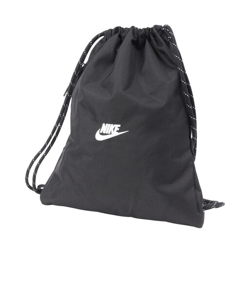 ナイキ（NIKE）ジムサック ヘリテージ 2.0 ドローストリングバッグ 黒 12L IB4356-010 ナップザック ナップサック