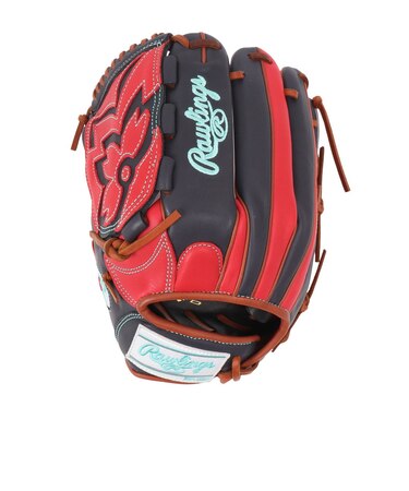 ローリングス（Rawlings）ソフトボール用グラブ グローブ 投手用 ソフト HOH DP カラーズ KM5 左投用 GS6HDKM5-SC/N-RH