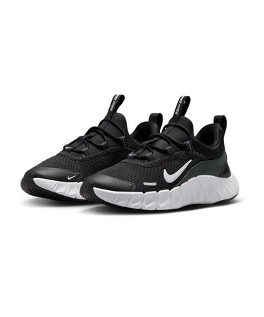 ナイキ（NIKE）ジュニア スポーツシューズ ベルクロ ベルト付き スニーカー フリー ライド PS ブラック IQ5811-001 スポーツ シューズ