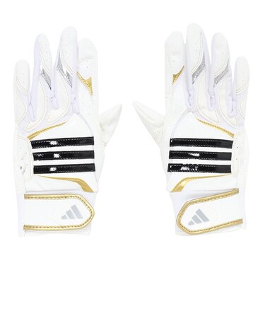 アディダス（adidas）ジュニア バッティング用グローブ 野球 41両手用 BASIC LBG405-1182J