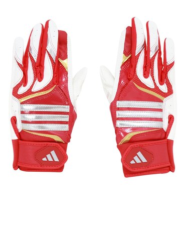 アディダス（adidas）ジュニア バッティング用グローブ 野球 41両手用 BASIC LBG405-6411J