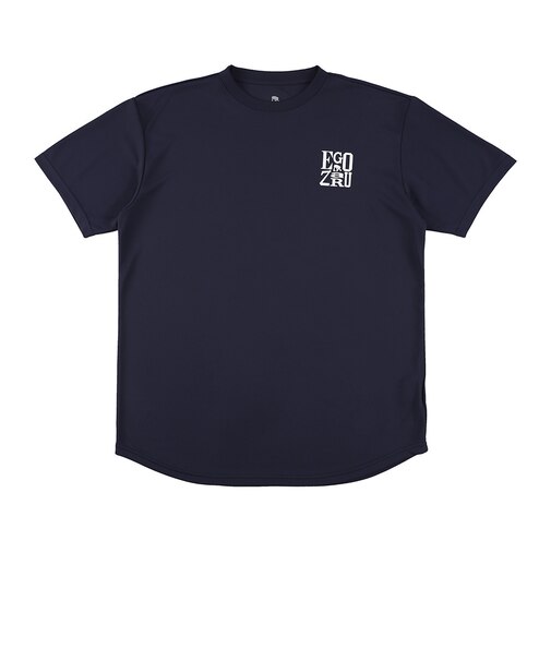 エゴザル（EGOZARU）バスケットボールウェア タイポグラフィーネオン バックプリント Tシャツ EZSS26UST024C372