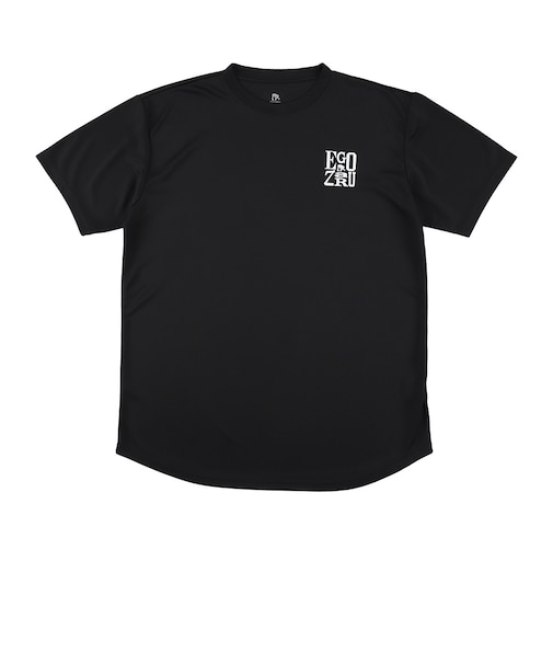 エゴザル（EGOZARU）バスケットボールウェア タイポグラフィーネオン バックプリント Tシャツ EZSS26UST024C001