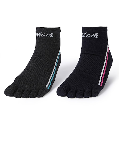 ニシ・スポーツ（NISHI）陸上 靴下 プラクティス5フィンガーソックス 2足組 3813A073.020