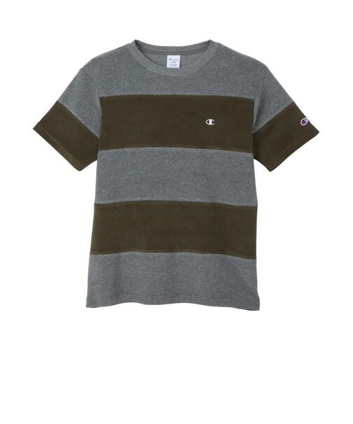 チャンピオン-ヘリテイジ（CHAMPION-HERITAGE）ベーシック パイル パネル半袖Tシャツ C3-X360 672