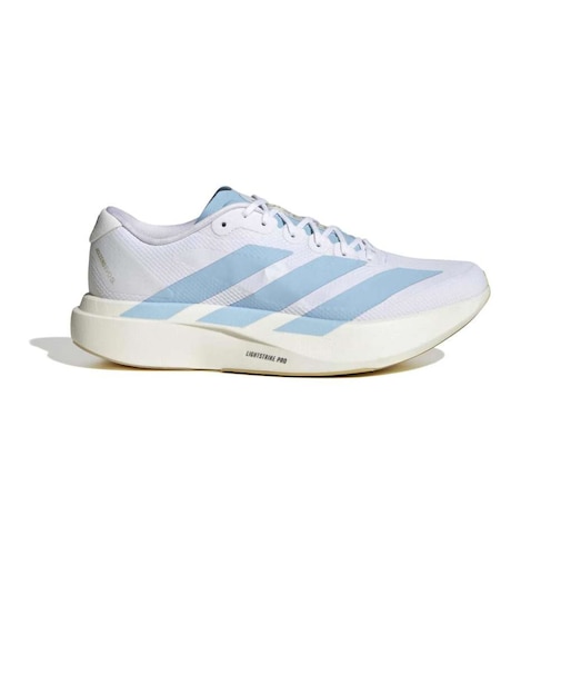 アディダス（adidas）ランニングシューズ トレーニングシューズ 部活 アディゼロ EVO SL ウーブン ホワイト ブルー OOS26-JQ4527 スポ…