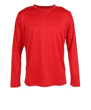 デュアリグ（DUARIG）ドライプラス ワンポイント 長袖Tシャツ 5S0037-TRCT-863ES# RED