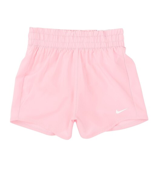 ナイキ（NIKE）ジュニア ガールズ ドライフィット ハイウエスト ウーブン トレーニングショートパンツ インナーショーツ付き DX4967-690