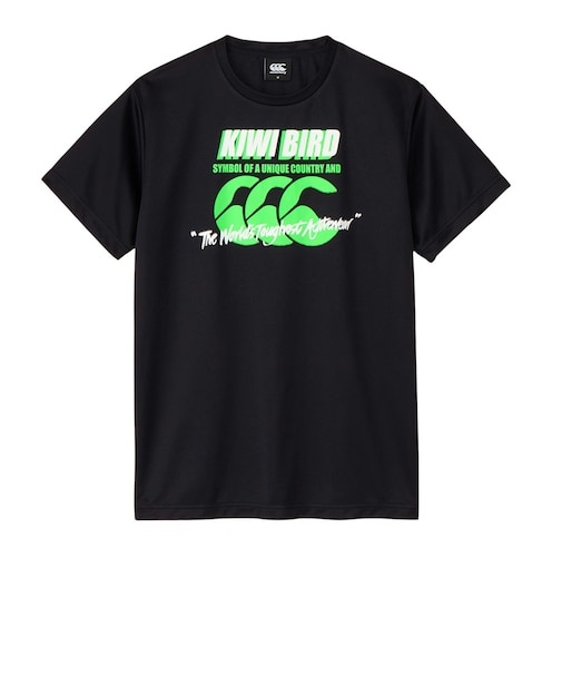 カンタベリー（canterbury）ショートスリーブ キウイバードトレーニング Tシャツ RGM32610 K