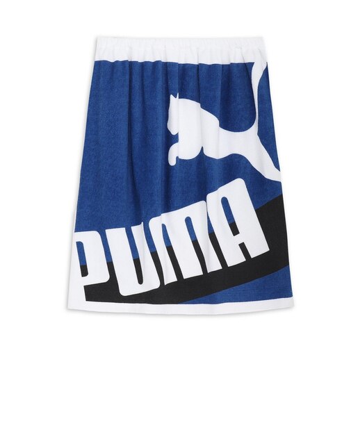 プーマ（PUMA）水泳 タオル ラップタオル Mサイズ 青 60cm丈 N2 054879 01 BLU 巻きタオル スイムタオル 幼稚園 保育園