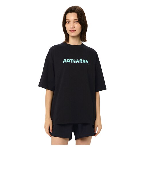 カンタベリー（canterbury）ショートスリーブ アオテアロア Tシャツ RSU32618 K
