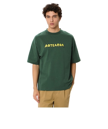 カンタベリー（canterbury）ショートスリーブ アオテアロア Tシャツ RSU32618 FG