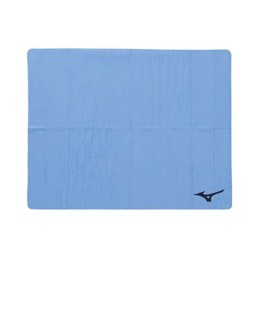 ミズノ（MIZUNO）スイムタオル 水泳 タオル 青 44×68cm N2JYD01019 スイミングタオル 吸水 抗菌 無地 大判