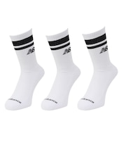 ニューバランス（new balance）エブリディミッドカーフ ソックス 3足組 AC5690EWK