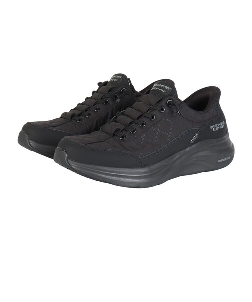 スケッチャーズ（SKECHERS）カジュアルシューズ スリップインズ コンツアーフォーム コージーフィット ブラック 232619-BBK