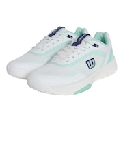 ウイルソン（Wilson）オムニクレーコート用 テニスシューズ コートグライド Wh/Bay WRS340140U