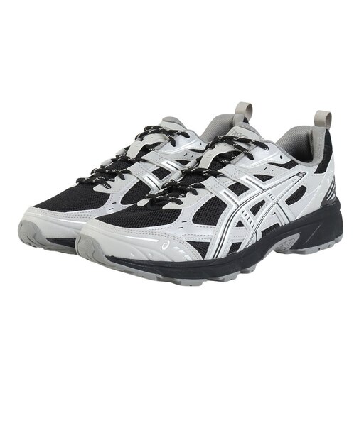 アシックス（ASICS）スニーカー ゲルヌノビキ ブラック グレー 1203A536.004 カジュアルシューズ