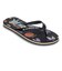 クイックシルバー（Quiksilver）ONE PIECE MOLOKAI ART ビーチサンダル 26SPEQYL100119BLK