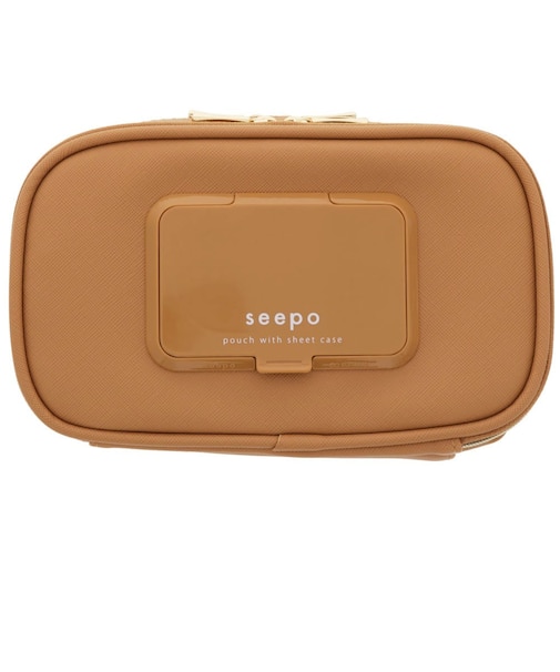 seepoコスメポーチ ベージュ S2289849