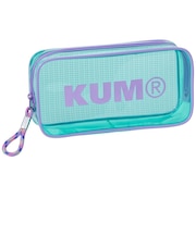 KUM クリアペンポーチ グリーン KM175 M