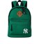エムエルビー（MLB）リュック ヤンキース キッズ 緑 YK-MBBKM03 LIGHT GREEN リュックサック 子供用 MLB