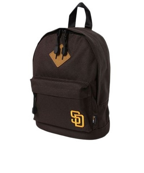 エムエルビー（MLB）リュック パドレス キッズ ブラウン SD-MBBKM03 BROWN リュックサック 子供用 MLB