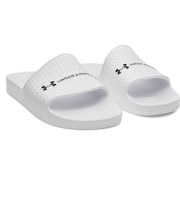 アンダーアーマー（UNDER ARMOUR）シャワーサンダル スライド ライト ホワイト 6007528 100 メンズ スポーツサンダル サンダル