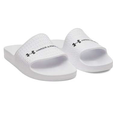 アンダーアーマー（UNDER ARMOUR）シャワーサンダル スライド ライト ホワイト 6007528 100 メンズ スポーツサンダル サンダル