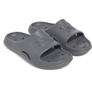 アンダーアーマー（UNDER ARMOUR）シャワーサンダル ロッカー 5 スライド グレー 3028094 025 スポーツサンダル ビーチサンダル