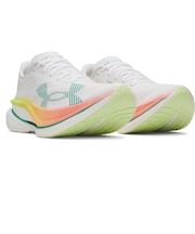 アンダーアーマー（UNDER ARMOUR）ランニングシューズ ベロシティ エリート3 ホワイト グリーン 6005377 102 レーシングシューズ 反発系…