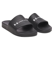 アンダーアーマー（UNDER ARMOUR）シャワーサンダル スライド ライト ブラック 6007528 001 メンズ スポーツサンダル サンダル