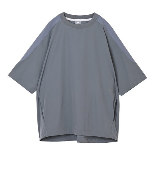 ニューバランス（new balance）ファブリックミックス 半袖Tシャツ プルオーバー MT61Q38GGT