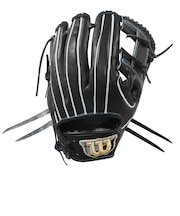 ウイルソン（Wilson）硬式用グラブ 内野手用 野球グローブ 一般 INFIELD 1975 LTD BLK WBW104539