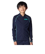 アンダーアーマー（UNDER ARMOUR）水着 ジュニア 男子 水泳 スイムウェア 長袖 フルジップ ジャケット 紺 120-160サイズ 6012505 …