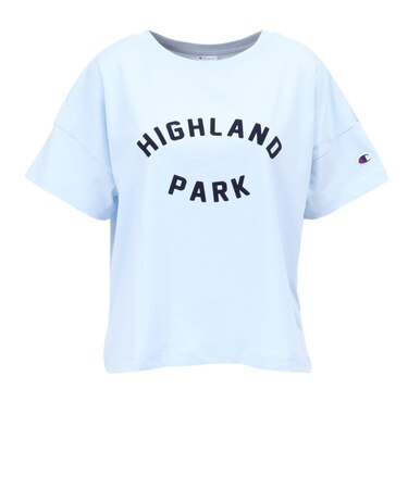 チャンピオン-ヘリテイジ（CHAMPION-HERITAGE）リラックス フロッキープリント 半袖Tシャツ CW-D312  322