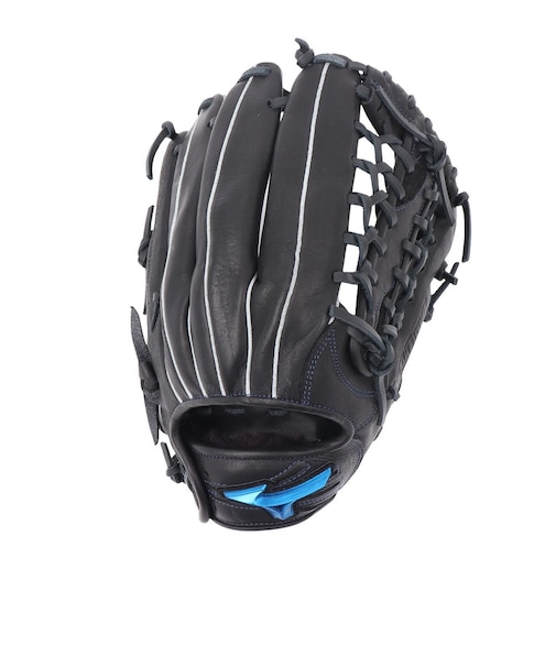 ミズノ（MIZUNO）軟式用グラブ 外野手用 野球グローブ 一般 WILL DRIVE BLUE 1AJGR34707 09