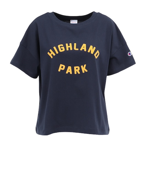 チャンピオン-ヘリテイジ（CHAMPION-HERITAGE）リラックス フロッキープリント 半袖Tシャツ CW-D312  370