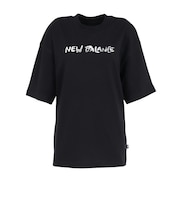 ニューバランス（new balance）ビジブリーラブドオーバーサイズTシャツ WT61M1JBBK