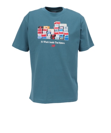 ニューバランス（new balance）ボックス 半袖Tシャツ MT61H0DXAAZ